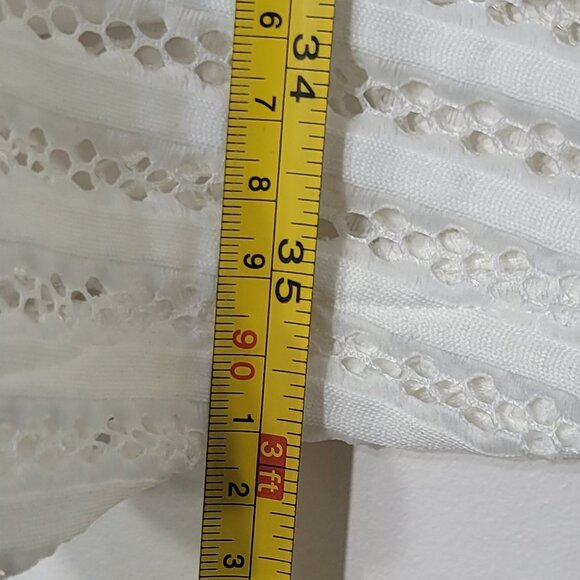 Romeo & Juliet Couture NEW White Sleeveless Lined Mini Party Dress NWT Large - Picture 10 of 12